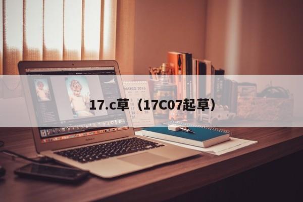 17.c草(17C07起草)
